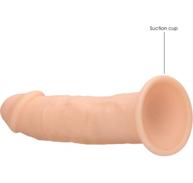 RealRock - Silikonowe dildo bez jąder 15 cm